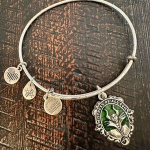 Alex and Ani Disney Silver Maleficent ‘Mistress Of All Evil’ Charm Bracelet